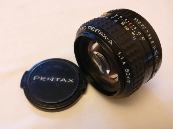 SMC Pentax-A f1.4 50mm