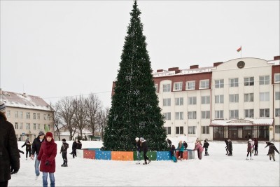 центральная площадь. 2 января 2011года