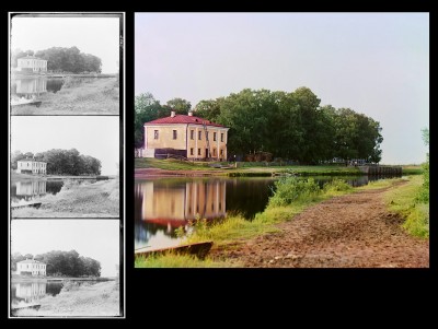 Восстановление фотографии Сергея Михайловича Прокудина-Горского 1909 года.