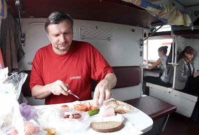 С.Кожемякин на фото В.Брусинского